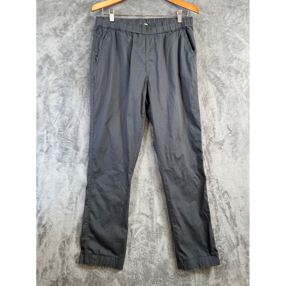 Pact Pants Mens Medium 31x29 Gray Organic Cotton Jogger Casual Lounge Minimalist